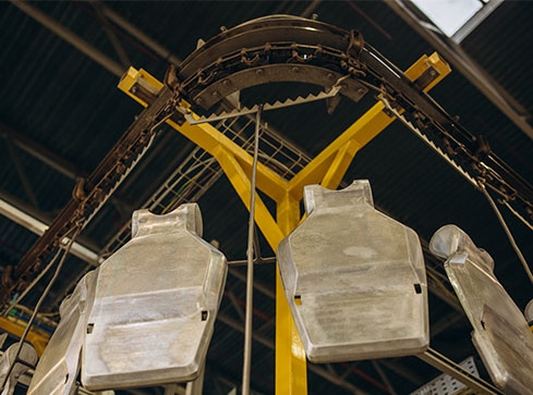 Foundry & Counterweight Coating Solutions