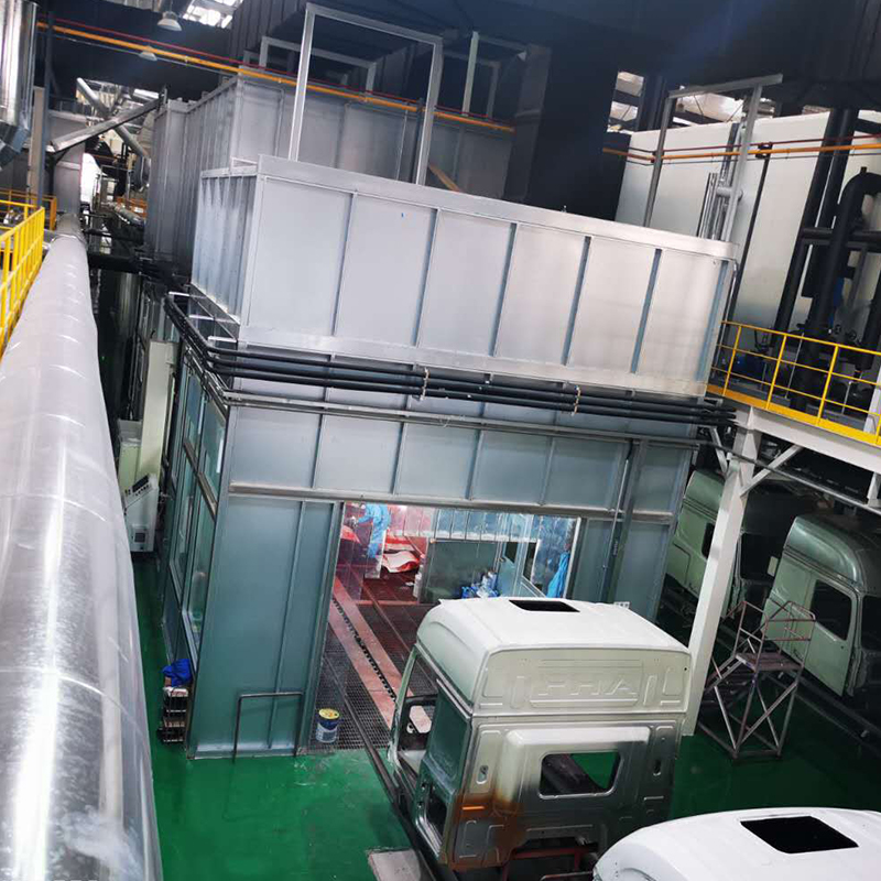 Electrophoresis Line For Truck Cab