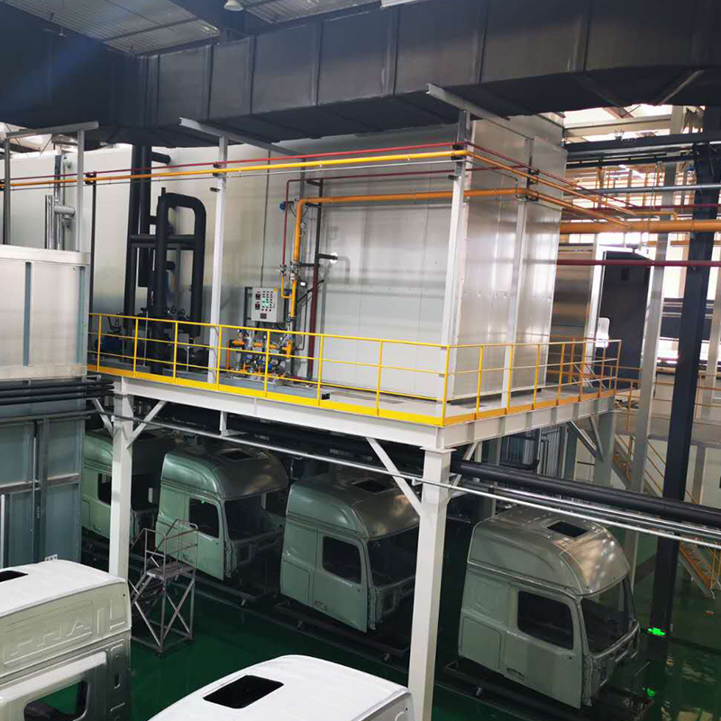 Electrophoresis Line For Truck Cab