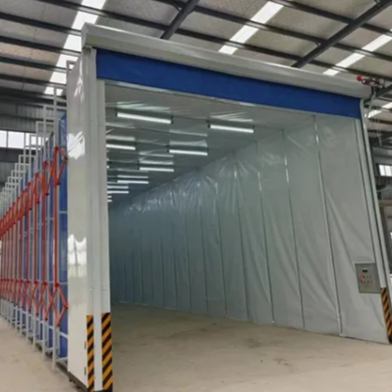 Retractable mobile RAMULUS et Sanding Booth