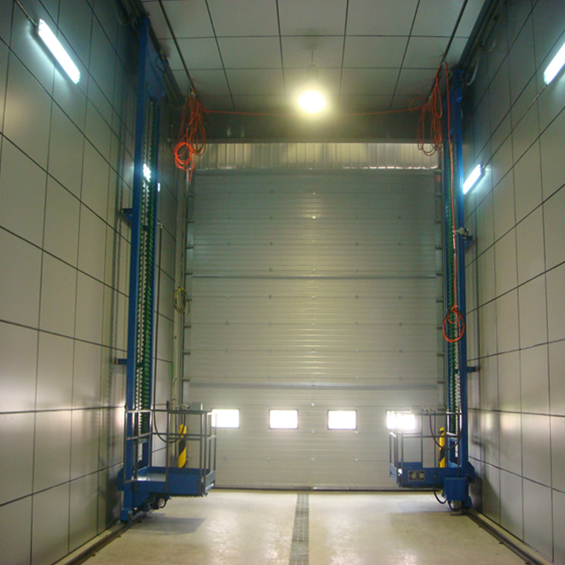 Sanding Room & Automatic Shot Blasting Machine