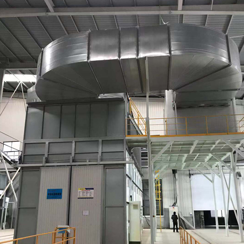 Sanding Room & Automatic Shot Blasting Machine